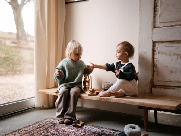 Wooden Story Montessori Stapelblokken Naturel - Image 5