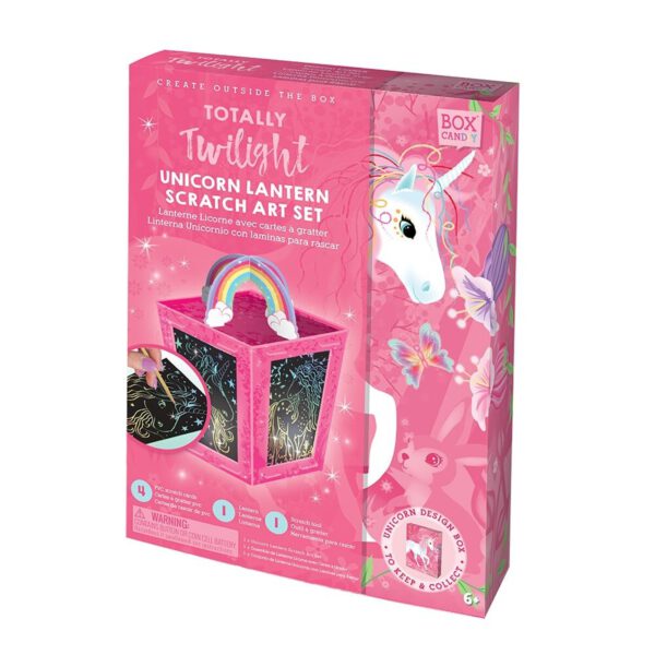 BOX CANDIY Totally Twilight Unicorn Lantaarn knutselset