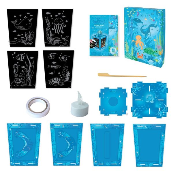 BOX CANDIY® Totally Twilight Under the Sea Lantaarn knutselset