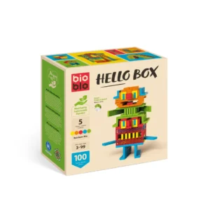 Bioblo Bouwstenen Hello Box Rainbow Mix