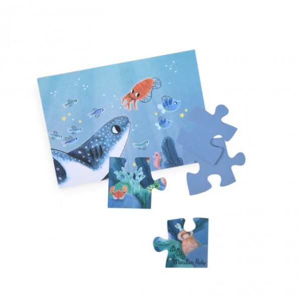 Moulin Roty Glow in the Dark Puzzel Under the Sea - Image 2